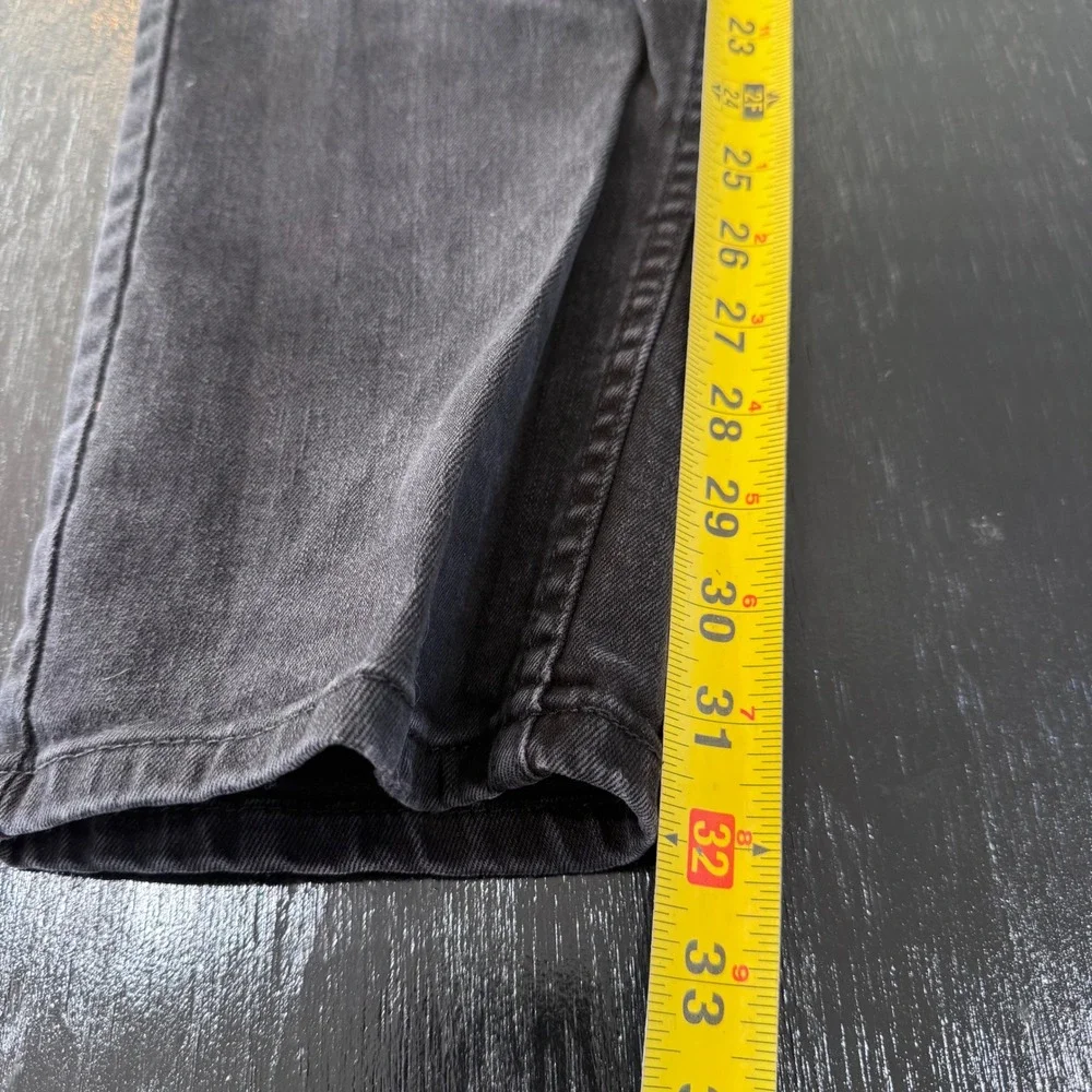 Levi's 511 Mens Black Slim Fit‎ Jeans W38 L34 Waterless Denim